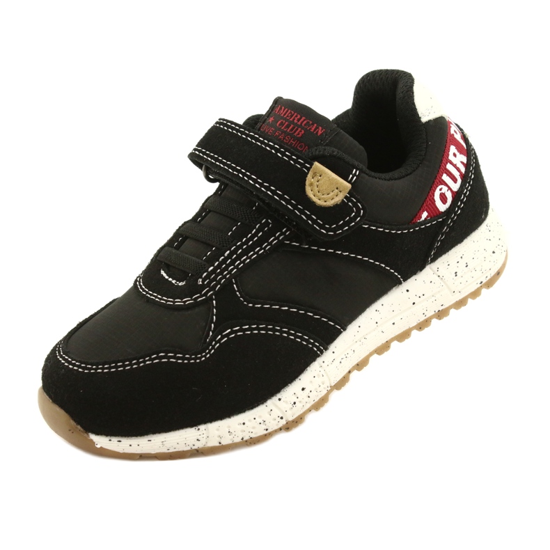 American Club Amerikanska kardborresportskor ES86/22 svarta 4