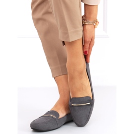 Pinto Grey dam loafers grå 3