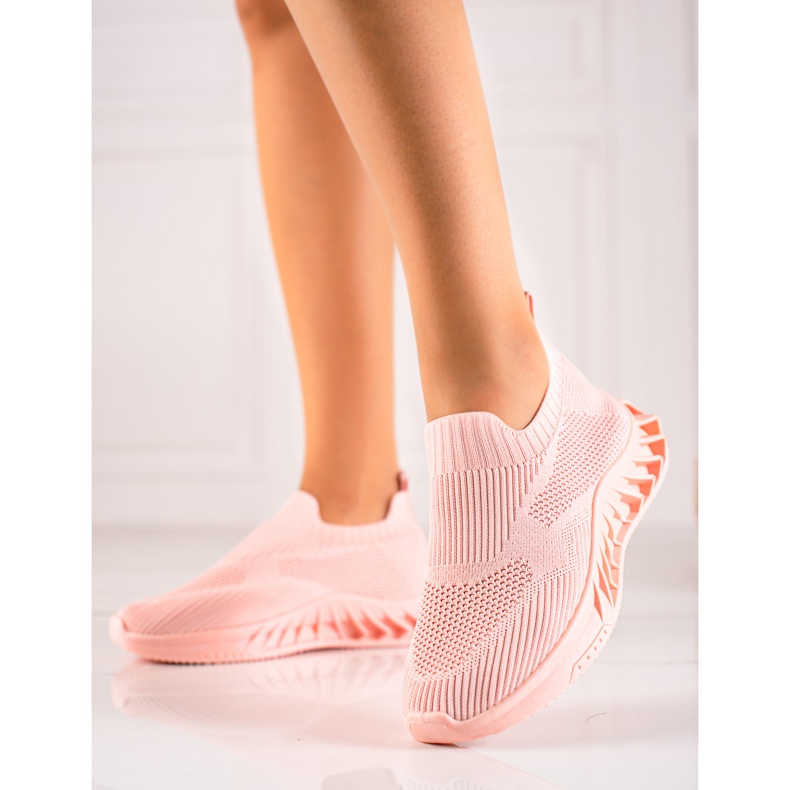 Seastar Fashionabla Slip-On-skor rosa 1