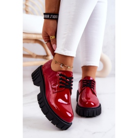 Fashionabla Lackade Skor La.Fi Röd Hallie 2