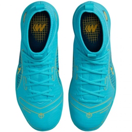 Nike Mercurial Superfly 8 Academy Ic Jr DJ2860 484 fotbollsskor blå blå 1