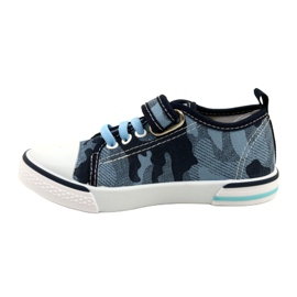 American Club Amerikanska sneakers barnskor läderinlägg TEN54 / 22 Moro ['marinblå', 'blå'] blå 1