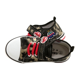 American Club Amerikanska sneakers barnskor läderinlägg TEN54 / 22 Moro beige svart 4