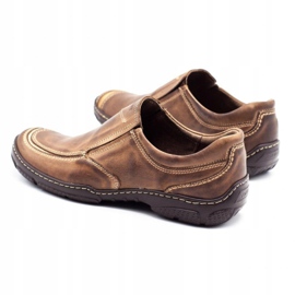 Joker Herrskor i skinn 213 brun 4