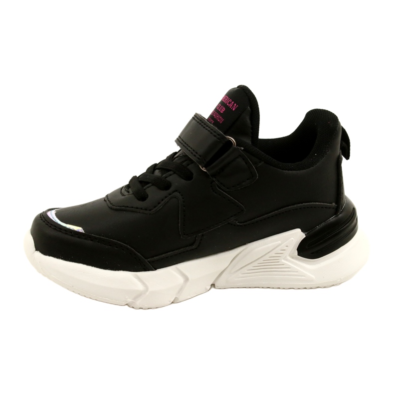 American Club Kardborrsportskor med hologram AA24/22 svart 1