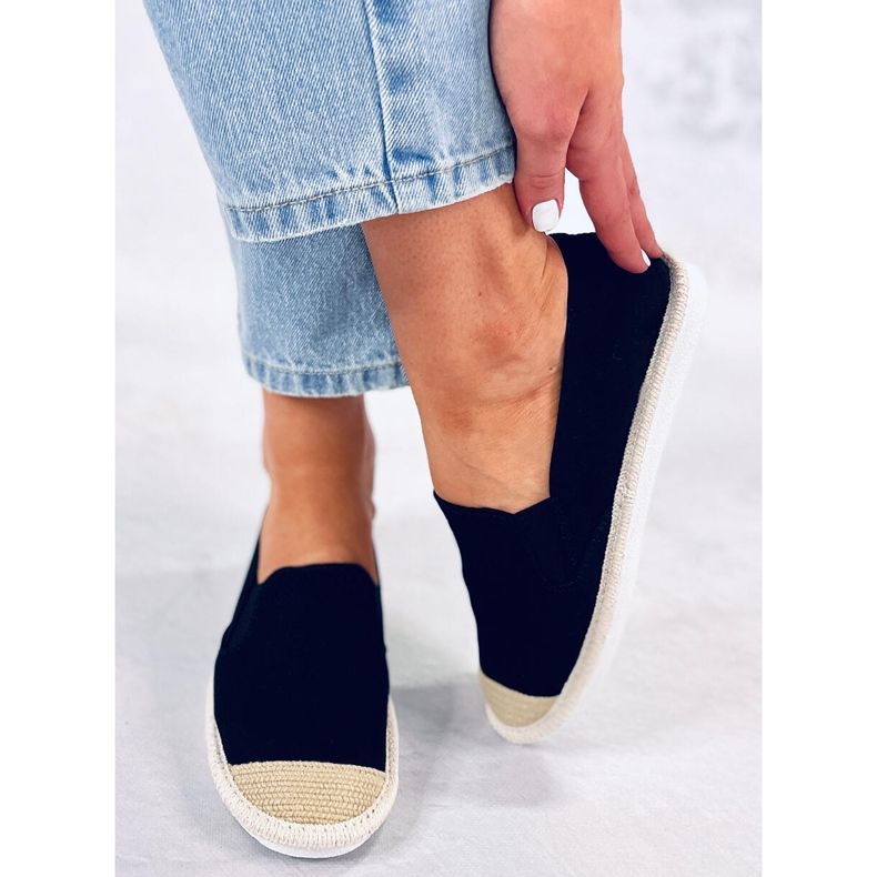 Alba Black espadrillor för kvinnor svart 1