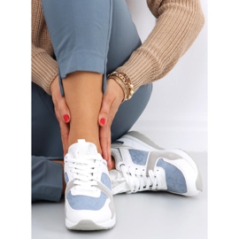 Adan Blue wedge sportskor blå mångfärgad 1