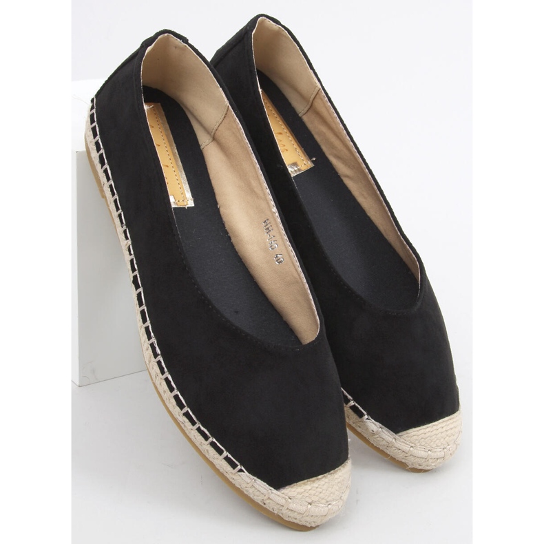 Camino Black espadrillor för kvinnor svart 2