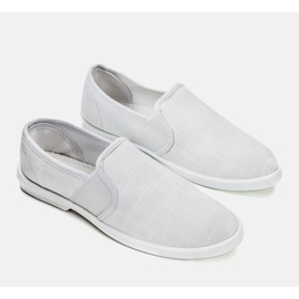 Grå Alfro sneakers för män 1