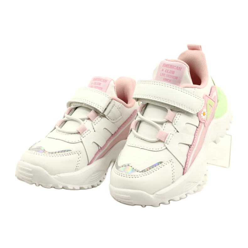 American Club kardborreband med hologram AA25/22 Vit 2