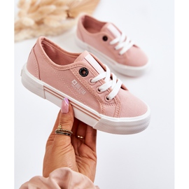 Låga sneakers för barn Big Star JJ374171 Rosa 1