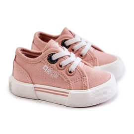 Låga sneakers för barn Big Star JJ374161 Rosa 2