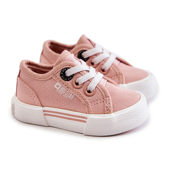 Låga sneakers för barn Big Star JJ374161 Rosa 2