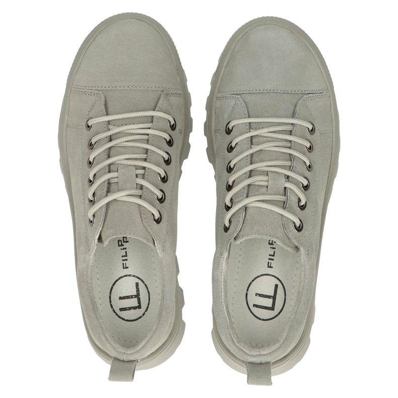 Mocka Sneakers Filippo DP3522 / 22 GR Grå 4