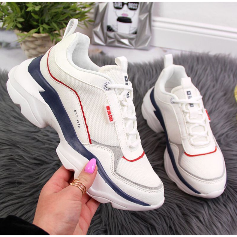 Sportskor Big Star W JJ274A116 vit 1