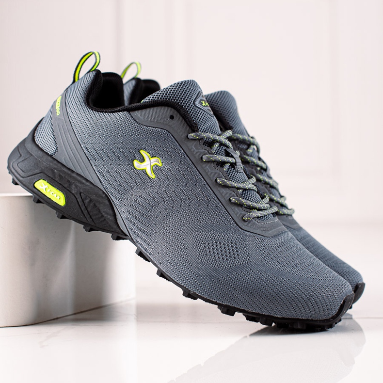I-CAX Bekväma vandringsskor grå 2