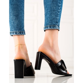 Vinceza högklackade sandaler svart 2