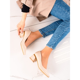 Seastar Pumpar med ekoläder beige 1