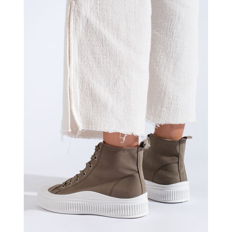 Seastar Höga Casual Sneakers grön 2