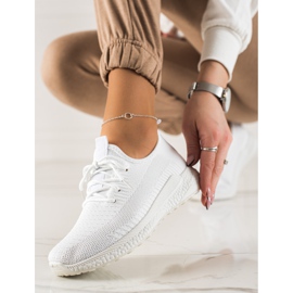 TRENDI Casual sportskor vit 2