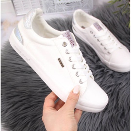 Textil Cross Jeans W JJ2R4038C vita sneakers silver- 1