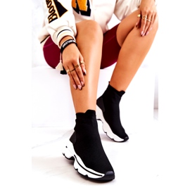 PS1 Svarta Bailee High Sock Sportskor 2