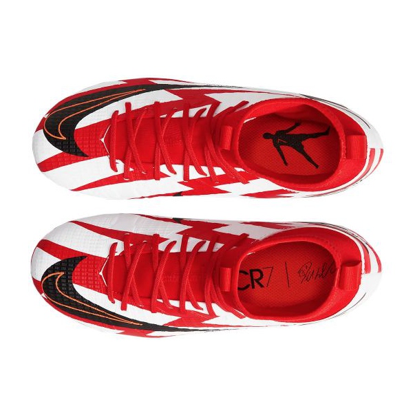 Nike Superfly 8 Academy CR7 Mg Jr DB2672-600 fotbollsskor apelsiner och röda 3