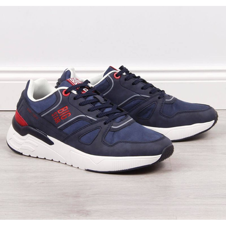 Casual sportskor Big Star M JJ174277 marinblå 1