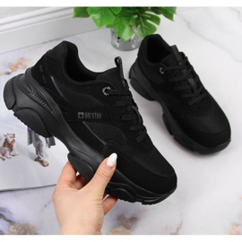 Svarta sportsneakers Big Star W JJ274578 1