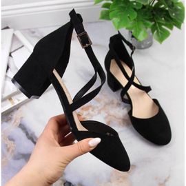 Sandaler med remmar Sergio Leone W SK365A svart 1