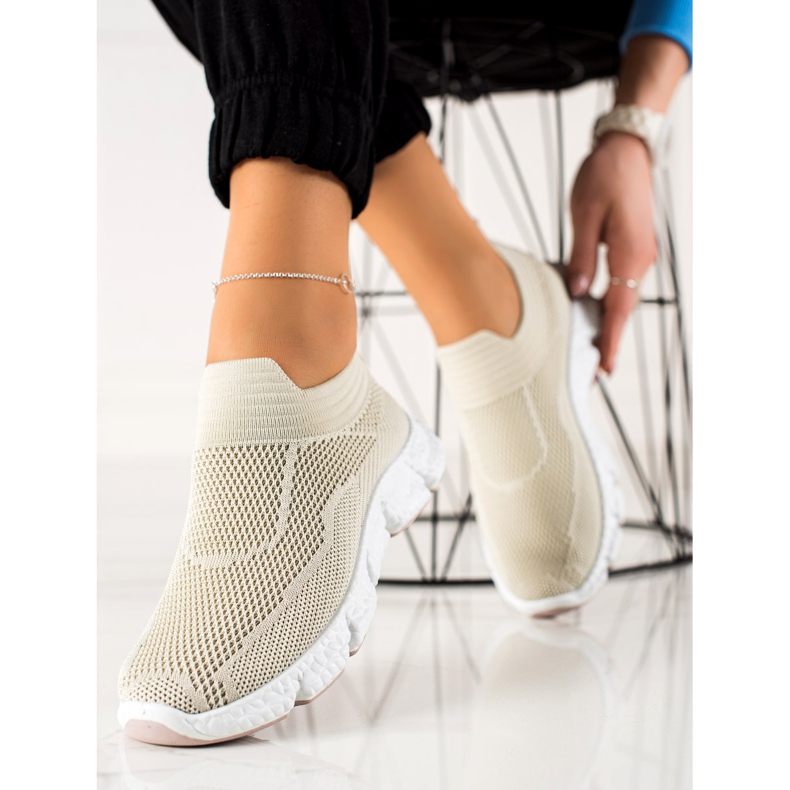 Goodin Slip-on sneakers beige 1