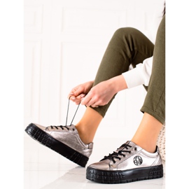 Filippo Läderskor på plattformen beige 1