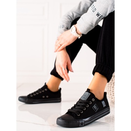 Big Star Sneakers dam JJ274257 svart 2