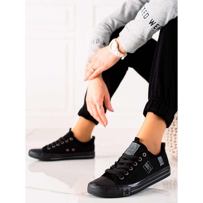 Big Star Sneakers dam JJ274257 svart 2