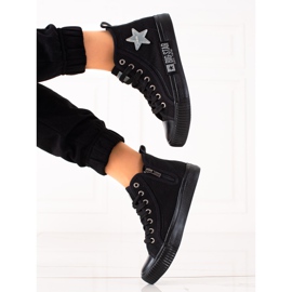 High-top Sneakers för damer Big Star JJ274380 svart 1