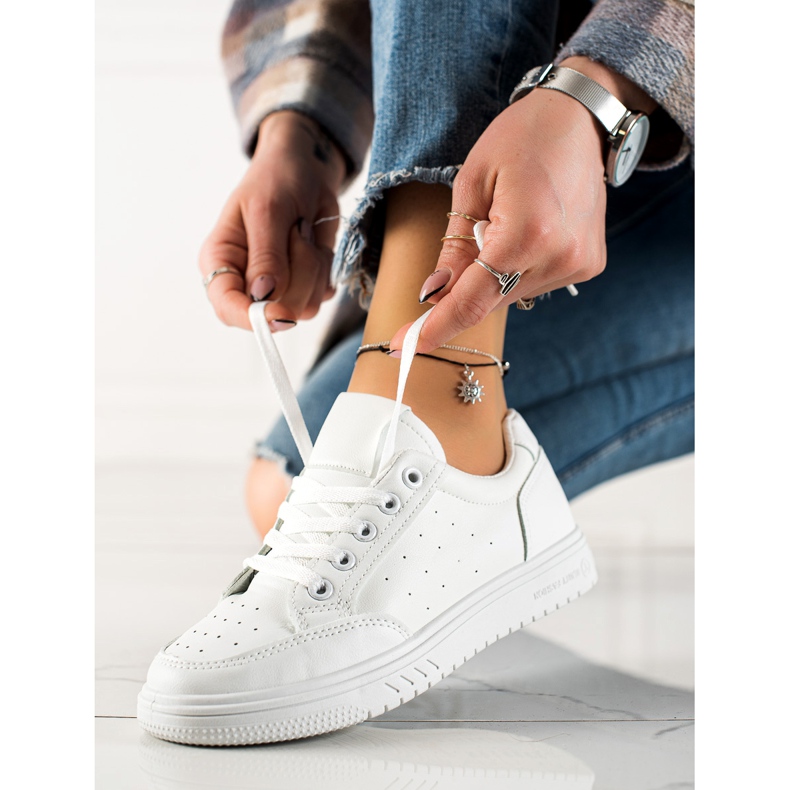 G2G/Good To Great Vita sportskor med ekologiskt läder 1