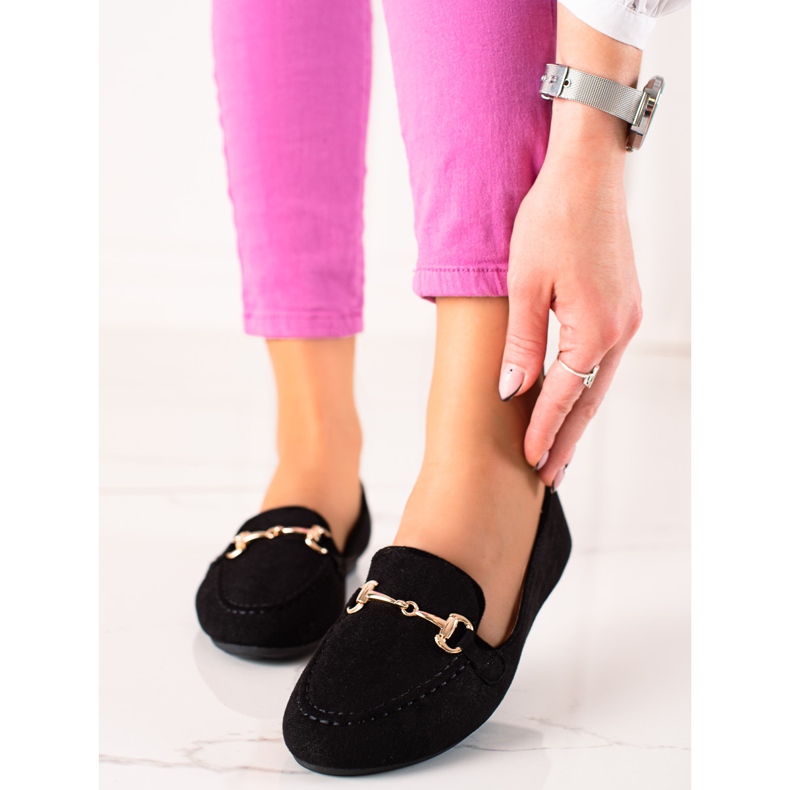 Svarta snygga VINCEZA loafers 2