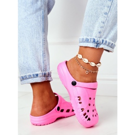 Flameshoes Dam Tofflor Pink Light Crocs Eva rosa 4