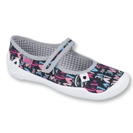 Befado barnskor 114Y373 svart mångfärgad 1