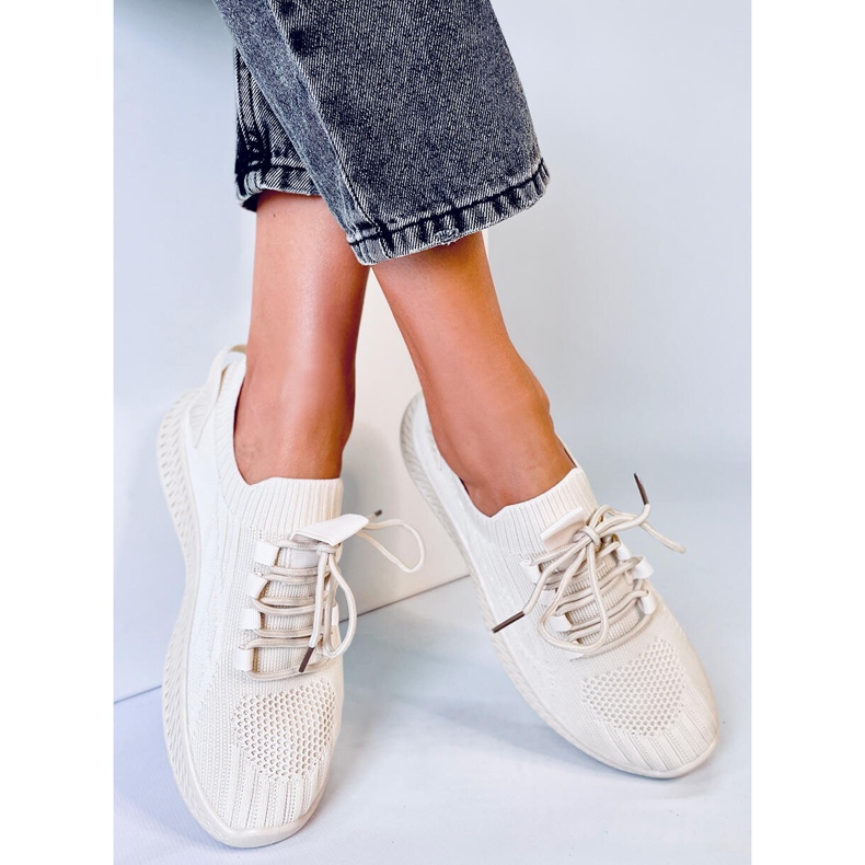 Zewa Beige strumpor strumpor 1