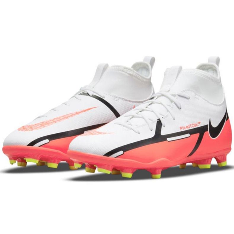 Nike Phantom GT2 Club Dynamic Fit FG / MG Jr DC0822 167 fotbollsskor vit 2