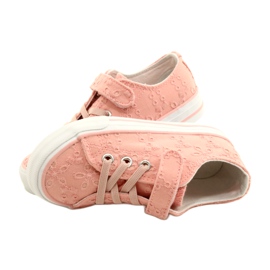Sneakers med kardborreband Atletico WY21452 Rosa 4