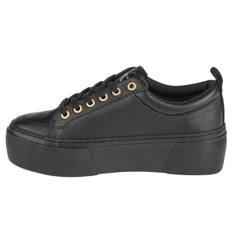 Calvin Klein Vulcanized Flatform Laceup LW YW0YW00366-0GJ skor svart 1