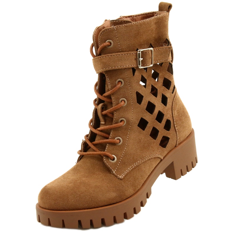 M.Daszyński OpenWork-väskor bundna Daszyński MR1813-33A Beige 3