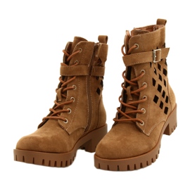 M.Daszyński OpenWork-väskor bundna Daszyński MR1813-33A Beige 2