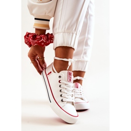 Sneakers dam Big Star JJ274123 Vit 4
