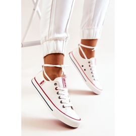 Sneakers dam Big Star JJ274123 Vit 3