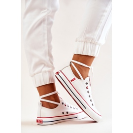 Sneakers dam Big Star JJ274123 Vit 7