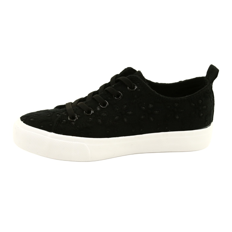 Atletico Flickors sneakers slip -in spets wy20763 svart 1