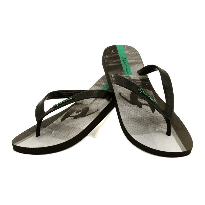 Ipanema mäns flip flops 83192 Summer II AD Black svart 4